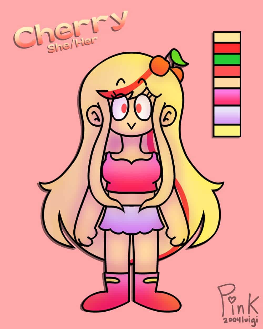 OC Reference - Cherry